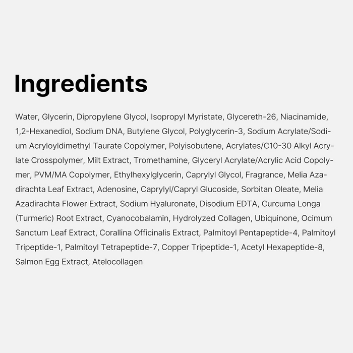 PDRN Collagen Pink Peptide Serum 2.0 [ Gentle - non sticky - Fast Absorbing]