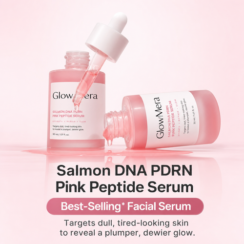 PDRN Collagen Pink Peptide Serum 2.0 [ Gentle - non sticky - Fast Absorbing]
